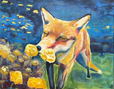 FLOWER FOX ~  Prints