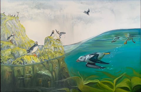 PUFFIN PARADISE ~ Prints